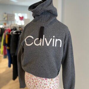 Calvin Klein Performance High Neck Pullover Sweatshirt - S